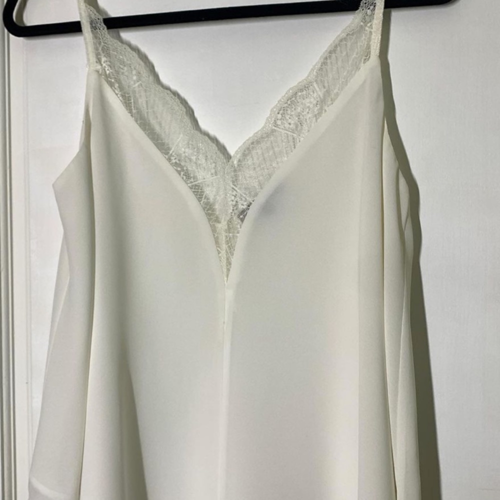Boutique White lace top